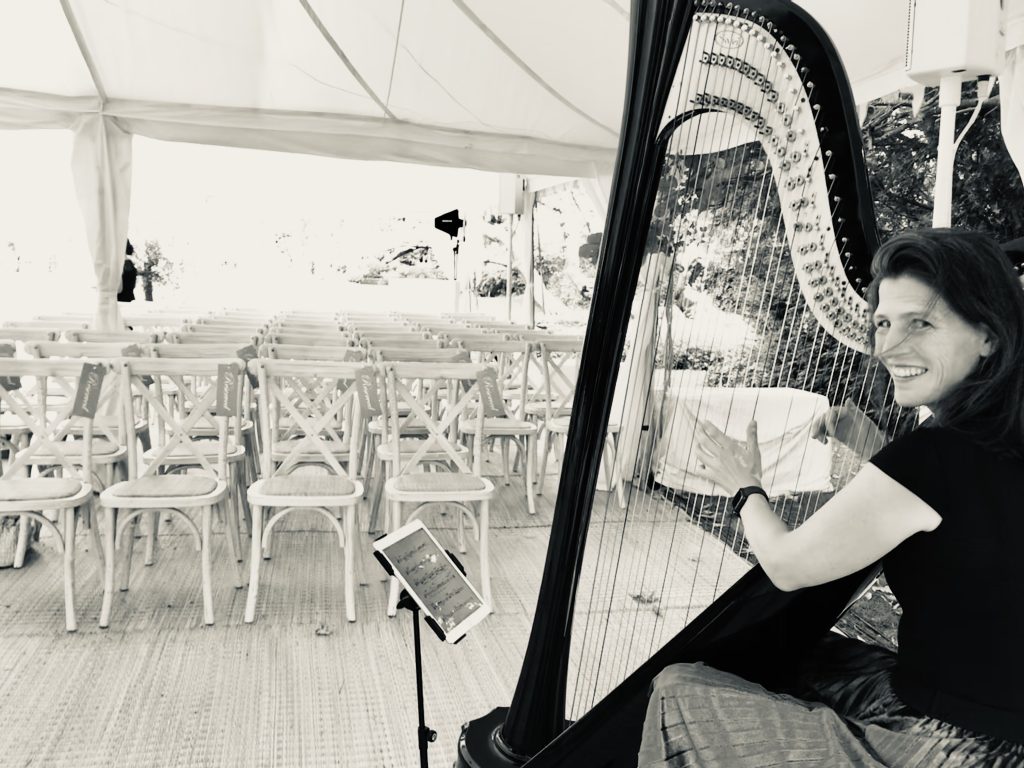 wedding ceremony setup